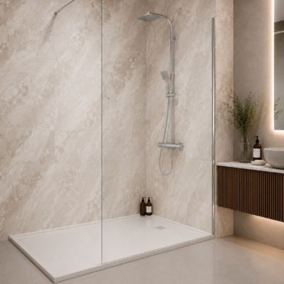 OR1900 WALK-IN SHOWER DOOR CLEAR GLASS HEIGHT 200CM