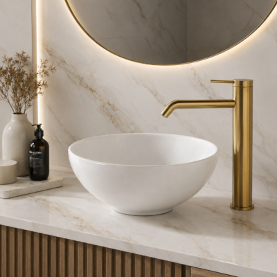 R1082 HEBI ROUND ART BASIN ᴓ400x150MM