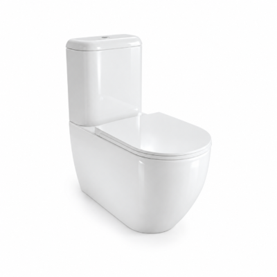 CCG2004 SMOOTH RIMLESS BACK TO WALL TOILET