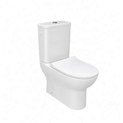 LUO13C LORENA RIMLESS COMPLETE SET TOILET S-TRAP 230MM