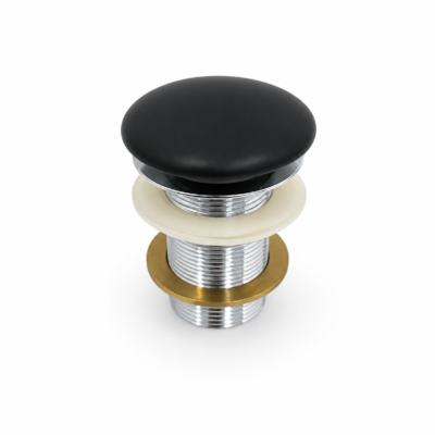 R1080lp BLACK MATTE MARBLE POP-UP FOR BASIN R1080l