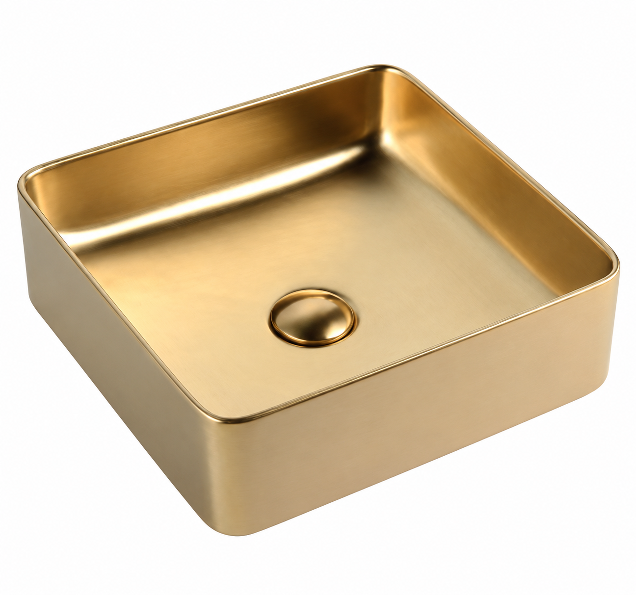 R1044g GOLD MATTE ART BASIN 37x37x12CM - Image 2