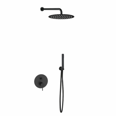 MRK68448 ERA BLACK CONCEALED SHOWER SET MIXER