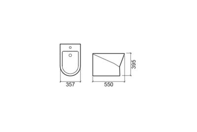 SND852 (140420) URB.Y BACK-TO-WALL BIDET - Image 2