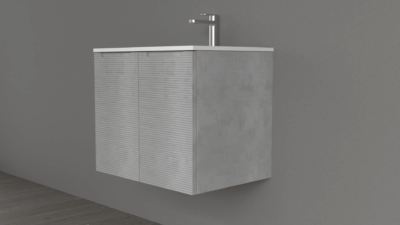 RIGO 2 WALL HUNG CABINET WITHOUT BASIN 800x450x500MM - Image 11