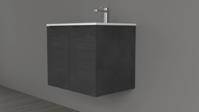 RIGO 2 WALL HUNG CABINET WITHOUT BASIN 800x450x500MM - Image 8