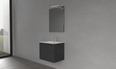 RIGO 2 WALL HUNG CABINET WITHOUT BASIN 800x450x500MM - Image 9