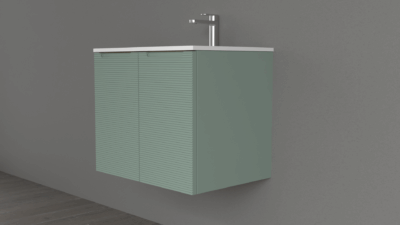 RIGO 2 WALL HUNG CABINET WITHOUT BASIN 800x450x500MM - Image 2
