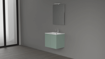 RIGO 2 WALL HUNG CABINET WITHOUT BASIN 800x450x500MM - Image 3