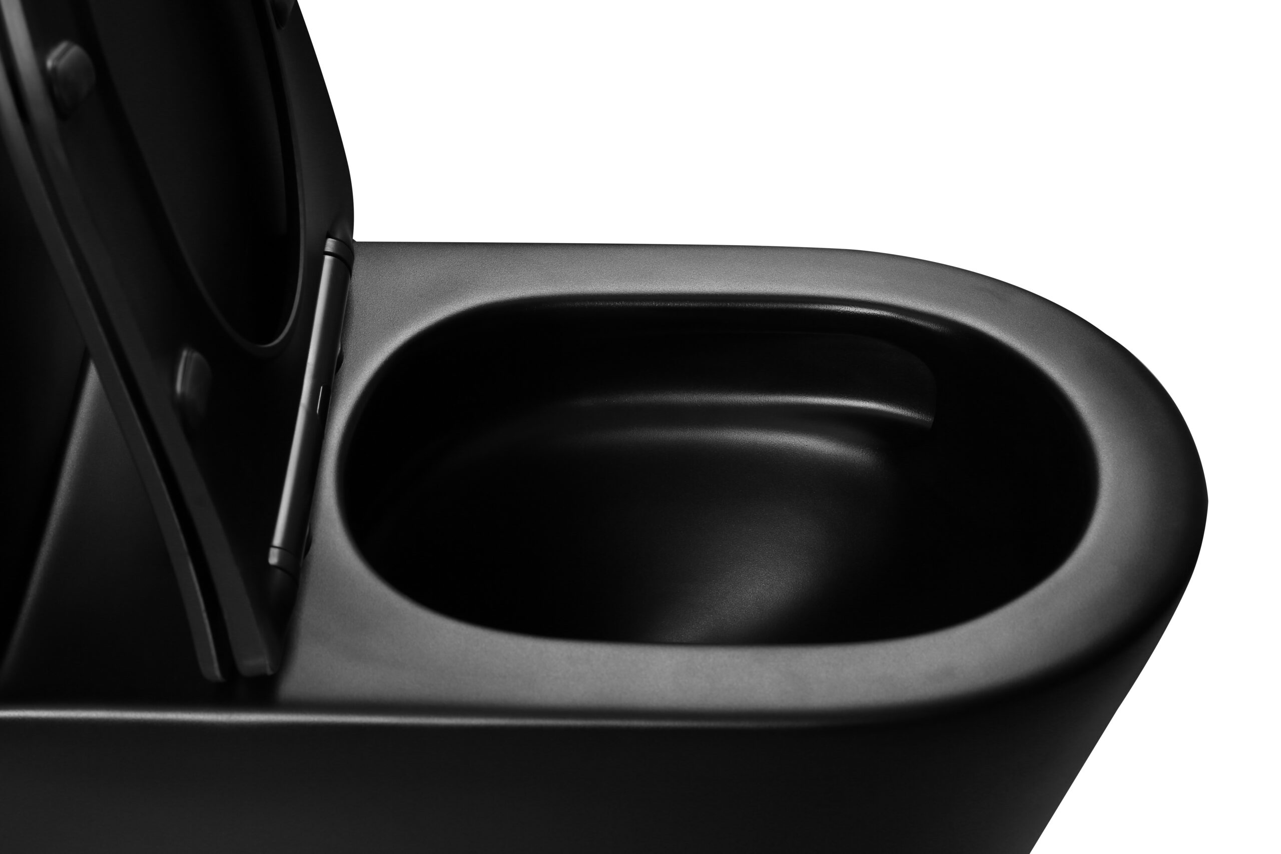 BL046 MATRIX TORNADO BLACK MATTE COMPLETE SET TOILET P-TRAP 180MM / S-TRAP 220MM - Image 4