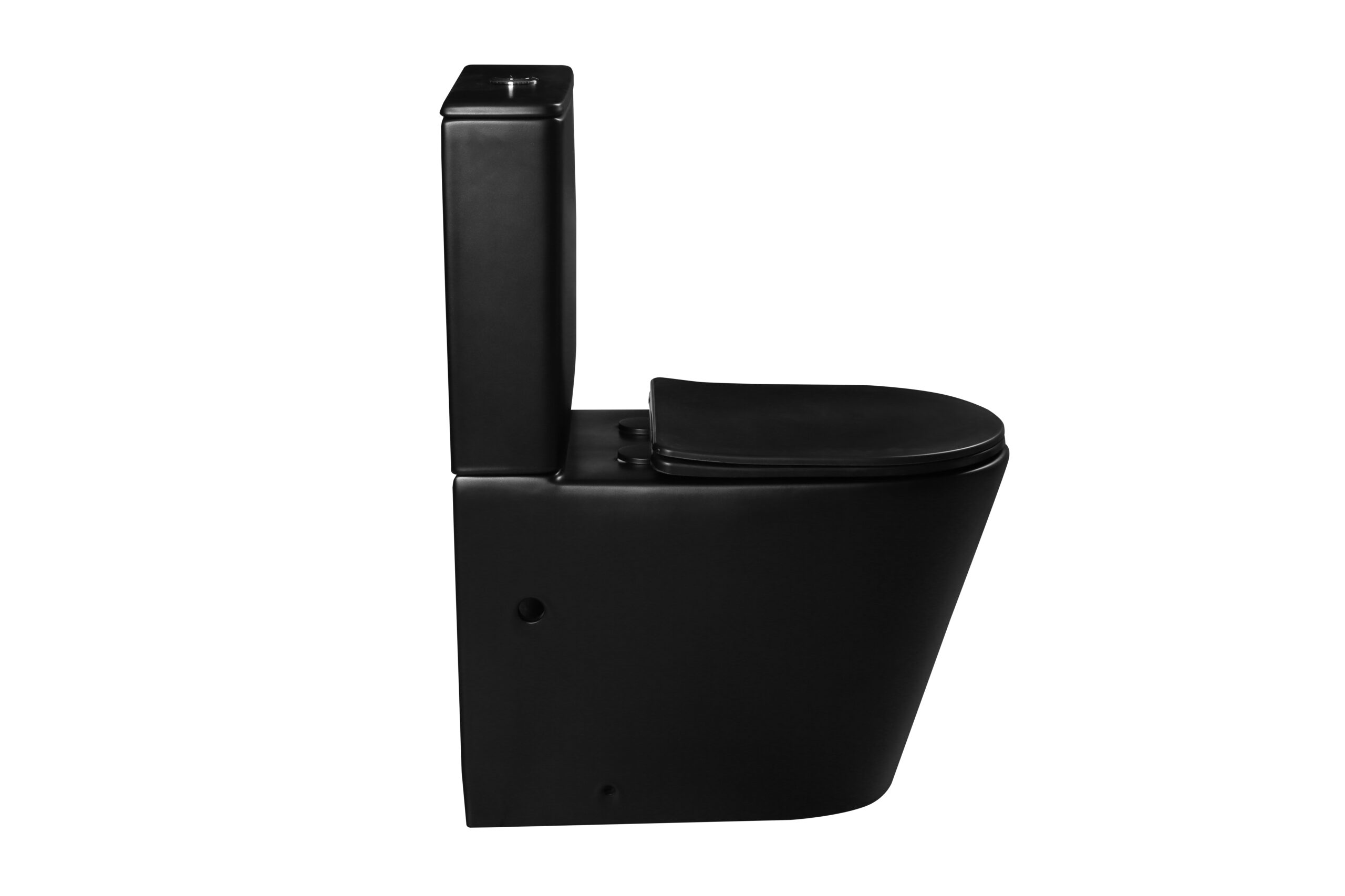 BL046 MATRIX TORNADO BLACK MATTE COMPLETE SET TOILET P-TRAP 180MM / S-TRAP 220MM - Image 5
