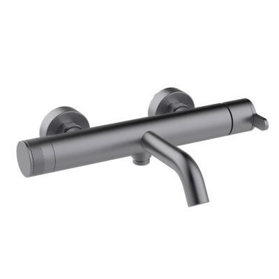 CL62318 NEXUS BRUSHED GUNMETAL 2WAY SINGLE-LEVER BATH-SHOWER MIXER SET