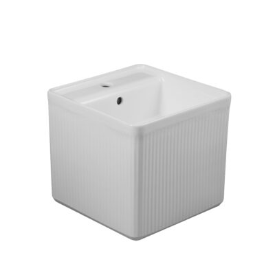 R1308 WHITE WALL HUNG ART BASIN 400x400x380MM