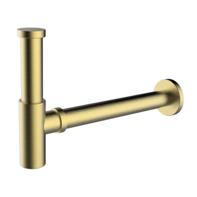 CL61977 ELEGANCE BRUSHED GOLD BOTTLE TRAP