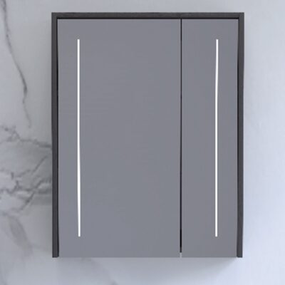 DOM31058K LED PLYWOOD CABINET MIRROR 550x120x700MM