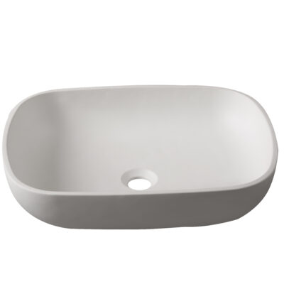 R1306 WHITE ART BASIN 530x400x125MM