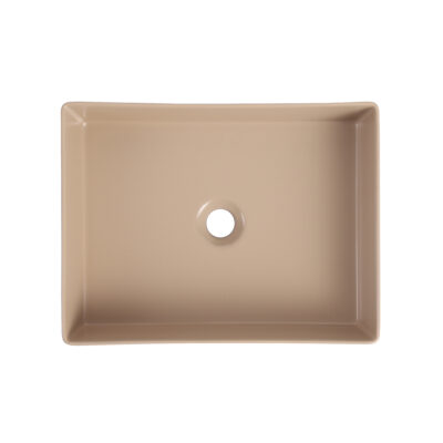 TAI2504c KHAKI MATTE ART BASIN 475x360x130MM