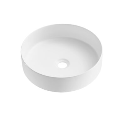 TAI2507a WHITE MATTE ROUND ART BASIN 360x360x120MM