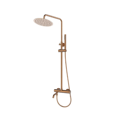 MRK68570-BA ERA COPPER SINGLE LEVER SHOWER COLUMN WITH CONCEALED BATHTUB MIXER