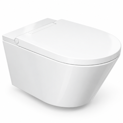 BL8410 ROUND RIMLESS COMPLETE WALL HUNG SMART TOILET