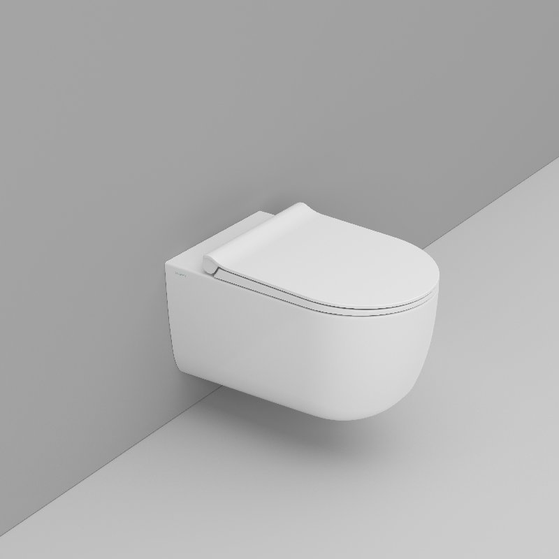 DOL103 MIRTO ROUND WALL HUNG VORTEX TOILET WHITE - Image 2