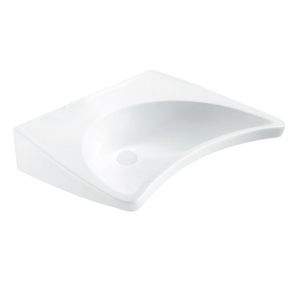 TAI002 WHITE BARRIER-FREE BASIN 650x545x200MM