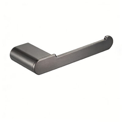 DOM22233gm JOY GUNMETAL TOILET ROLL HOLDER 170x68x26MM