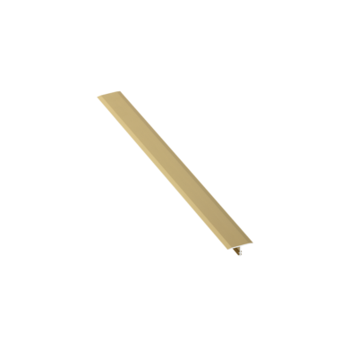 PES-703 ALUMINIUM GOLD MATTE T-SHAPED PROFILE 22MM