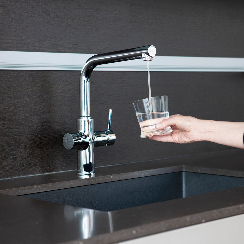 CL61102BL CHROME 3-WAY SINGLE LEVER KITCHEN MIXER - Image 2