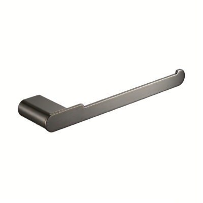 DOM22232gm JOY GUNMETAL TOWEL RING 260x68x26MM