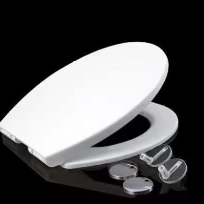 LUO22Sseat PP SOFT CLOSE SEAT COVER WITH METAL HINGES
