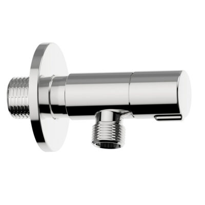 CL62781 AMERICA DESIGN BRUSHED S/S ANGLE VALVE 2 PCS 1/2″X 3/8″