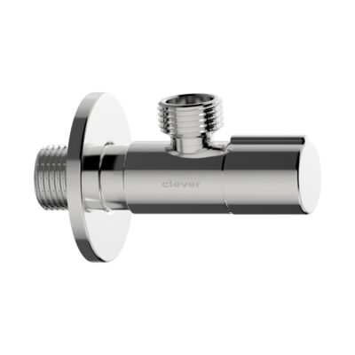 CL62786 AMERICA DESIGN BRUSHED 304 S/S ANGLE VALVE 2 PCS 1/2″X 1/2″